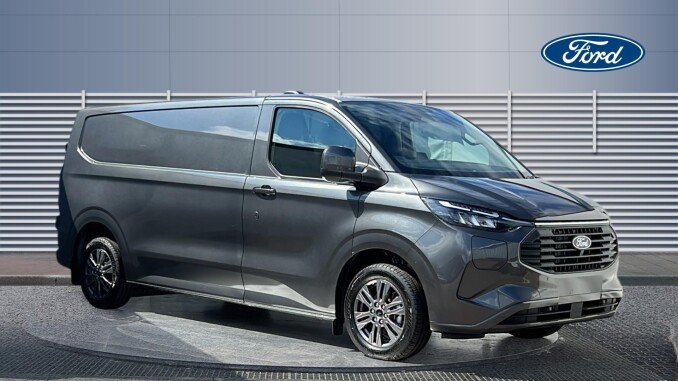 Ford Transit Custom 320 L2 Petrol Fwd 2.5 PHEV 232ps H1 Van Limited Auto - Image 1